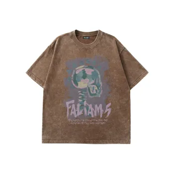FALIAMS T Shirts Unisex Coffee