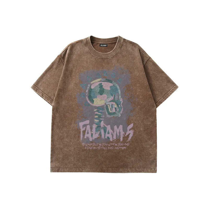 FALIAMS T Shirts Unisex Coffee-0