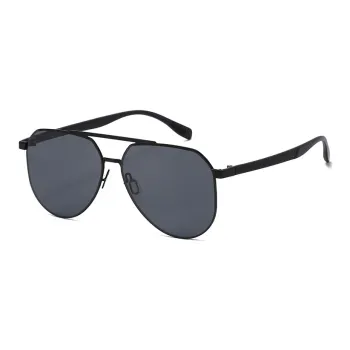 JEKA Metal Aviator Sunglasses Men's