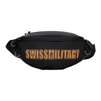 SWISS MILITARY PU Sling Bag Unisex Orange/White