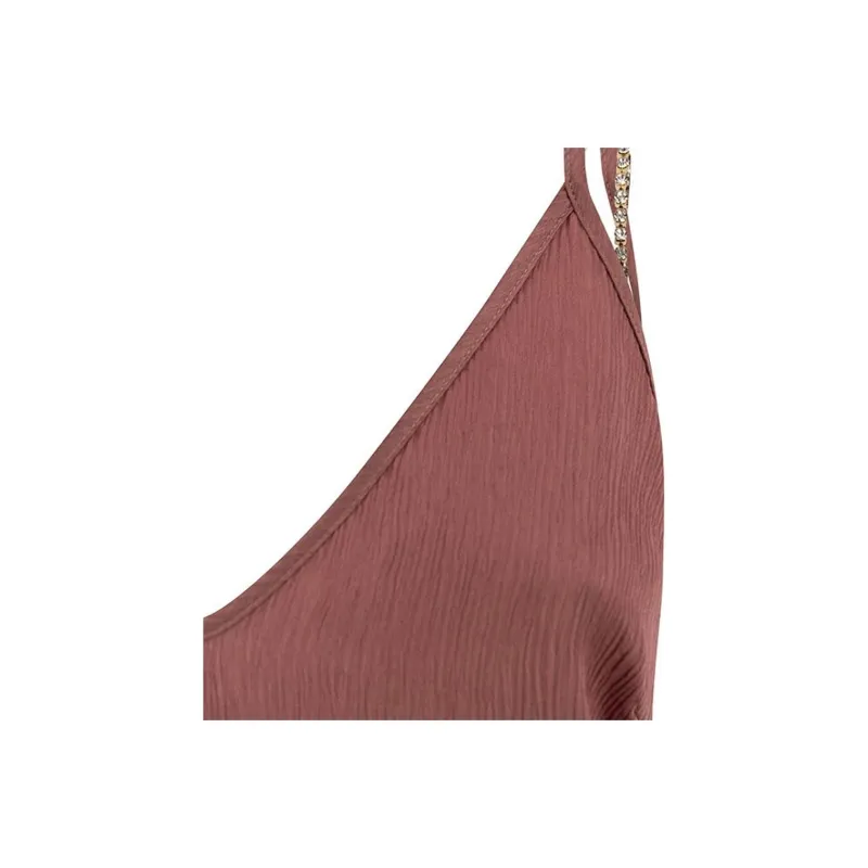 MaxMara Studio V Neck Spaghetti Strap Top-2