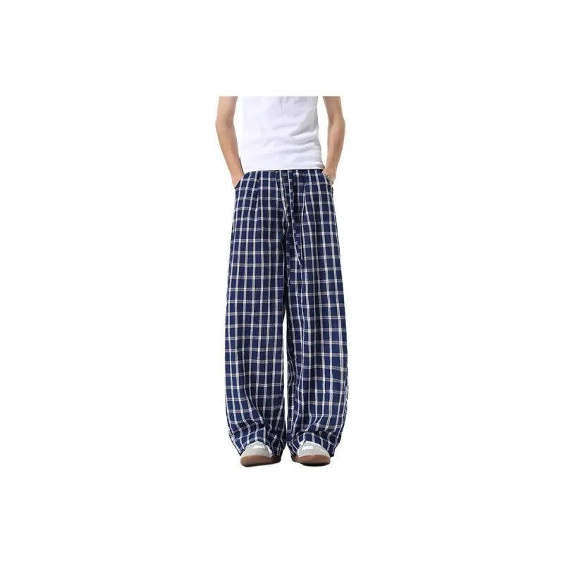 WOHOO Casual Pants Unisex Blue-0