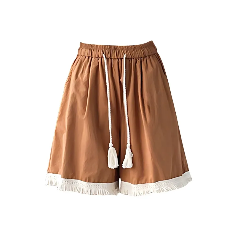 Ning Cai Yuer Casual Shorts Women's-0