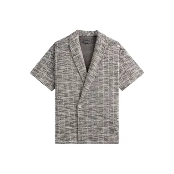 KITH Tweed Short Sleeve Thompson Crossover Shirt