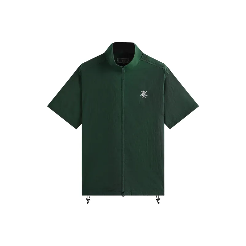 KITH Nylon Short Sleeve Colton Zip Up Shirt-0