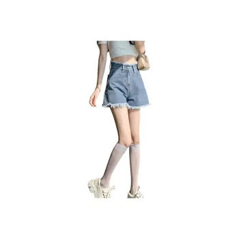 Honey Denim Shorts Women's Light Blue