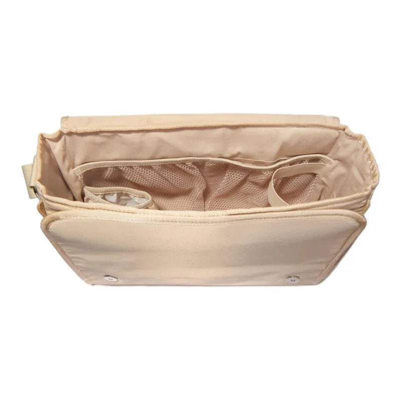 EMPORIO ARMANI Fashion Diaper Bag Shoulder Bag Women's Beige-3