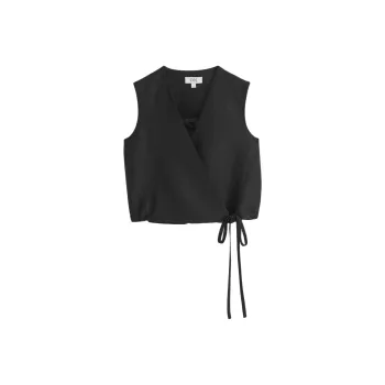 COS Vests Women's Black
