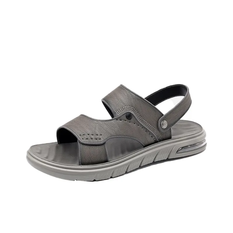 Mulinsen Beach Sandals Men Gray/Black-0