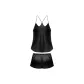 Back Smoothing Black[Camisole+Shorts]