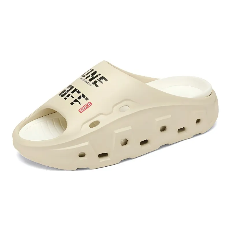 Darcy Sen Slippers Black Gray/Light Green/Khaki White/White Black-43
