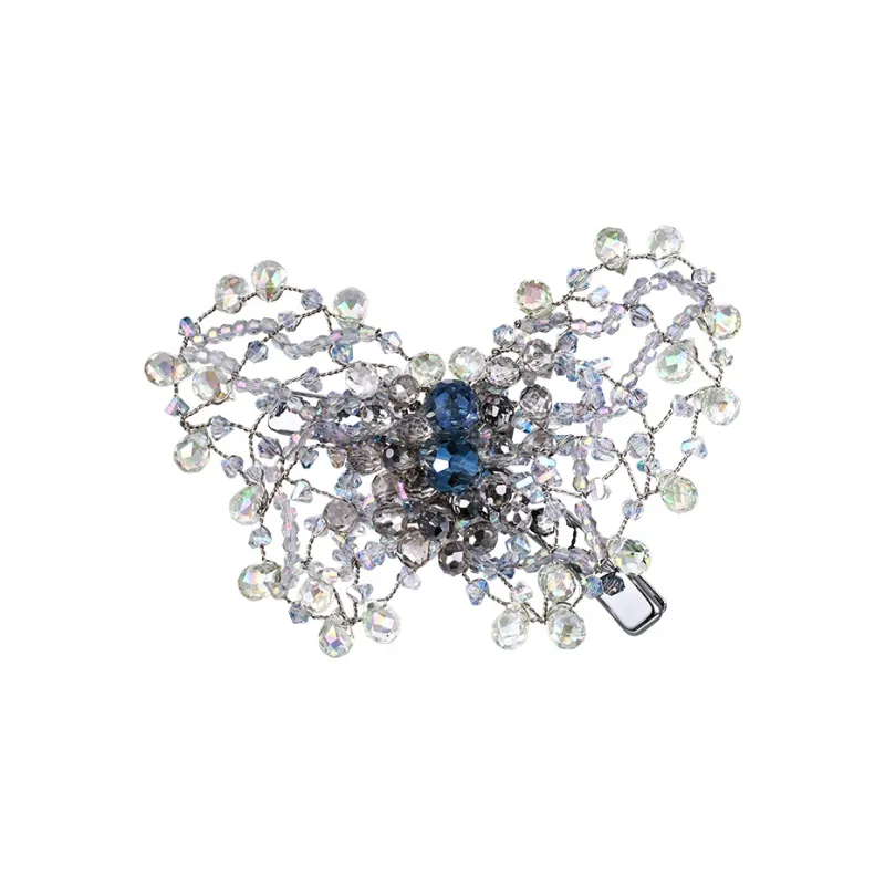 Cercoo Artificial Crystal Hair Clips Women's-0