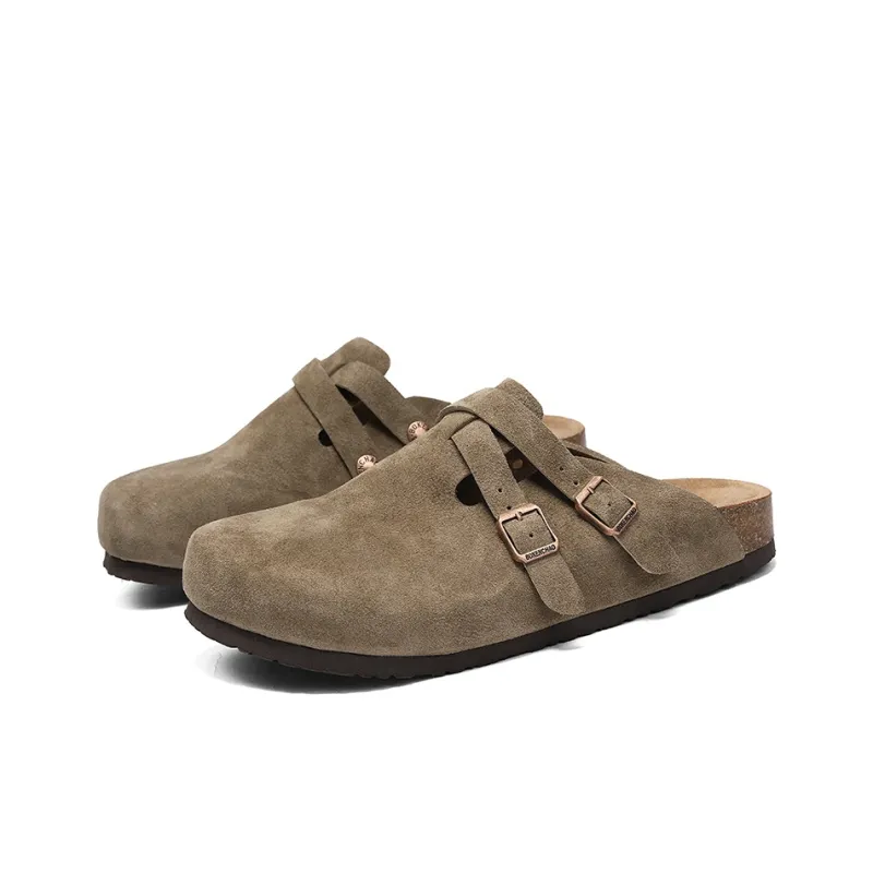 AMICNIEGD Slip Resistant Abrasion Resistant Closed Toe Slippers Unisex-3