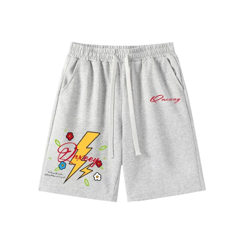 Qnxeey Casual Shorts Unisex-2