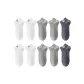 [Exclusive 10 Pack]White 4+Light Gray 4+Dark Gray 2