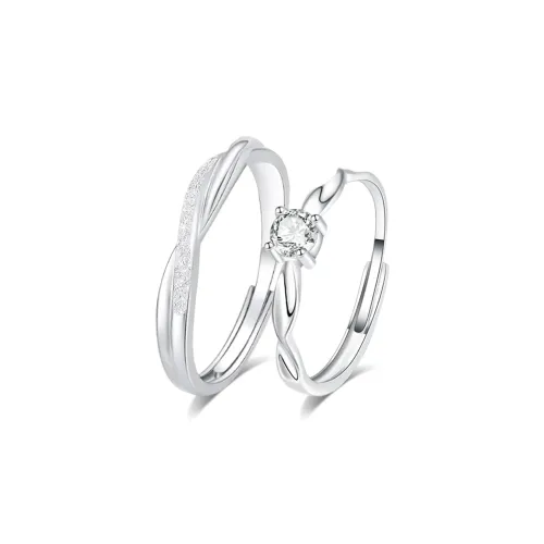 MISS TOOYA S999 Fine Silver Rings Unisex