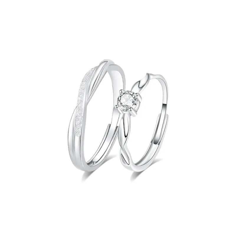 MISS TOOYA S999 Fine Silver Rings Unisex-0