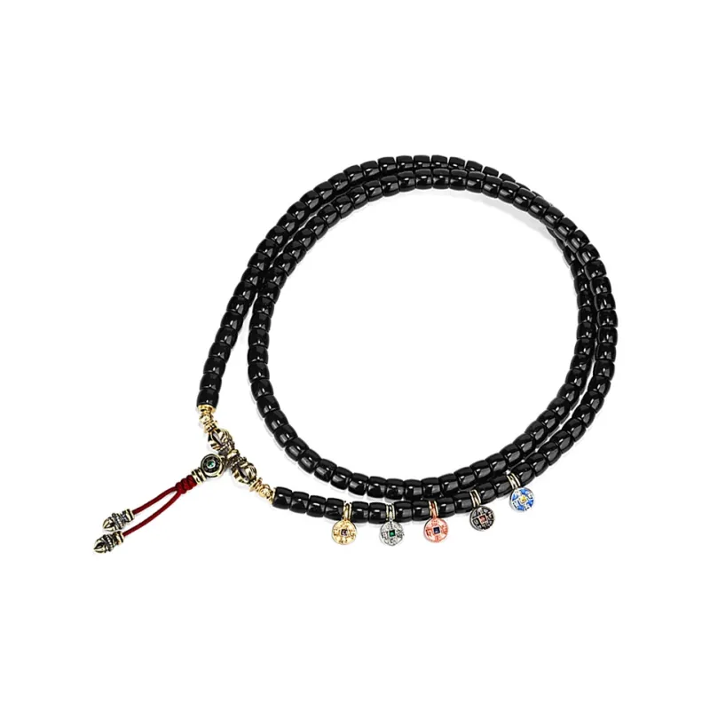 Yulan Wenwan Coconut Shell Beads Bracelets Unisex-2