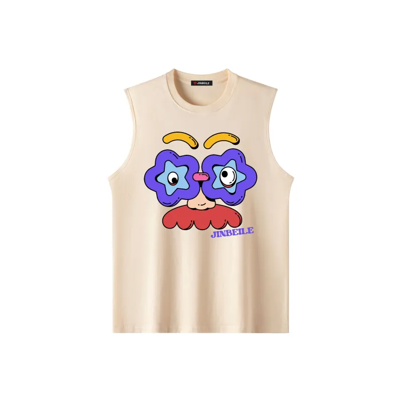 JINBEILE Tank Tops Unisex-10