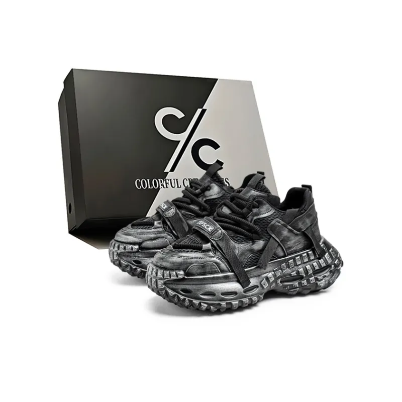 Colorful Creations Low Top Chunky Sneakers Men's-6