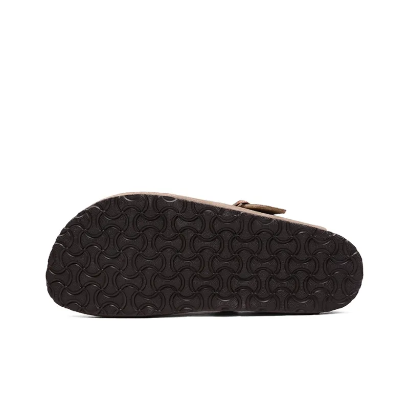 AMICNIEGD Slip Resistant Abrasion Resistant Closed Toe Slippers Unisex-28
