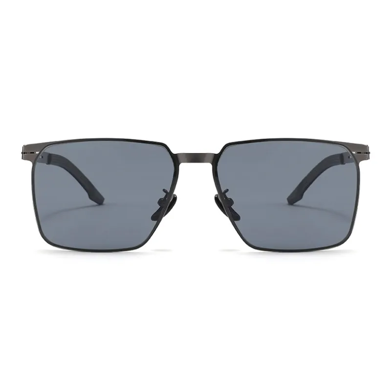 JEKA Metal Square Sunglasses Unisex-1