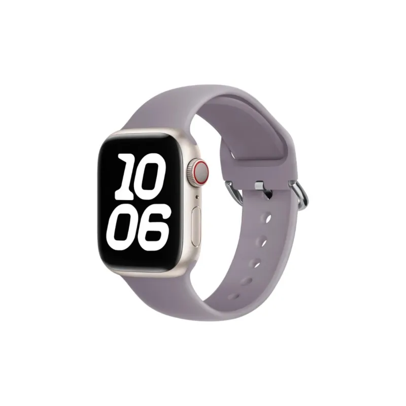 KVZUVUU Apple Compatibility Watch Band Silicone Material-6