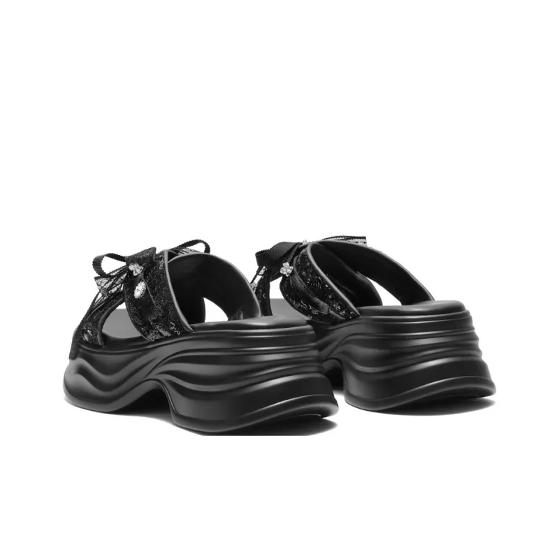 BELLE Slide Slippers Women's Gray-8