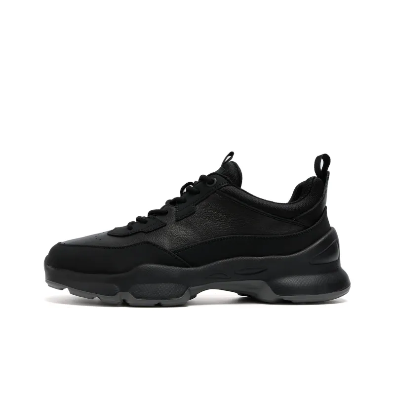 Kemaron Men's Casual Shoes Men Low Top Black Yellow/Black-7