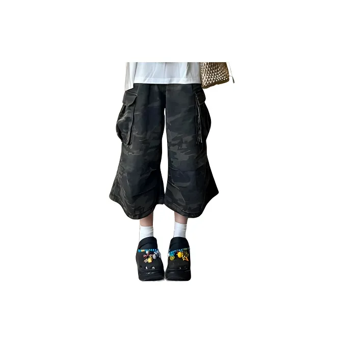 CORNILOT Denim Shorts Unisex Camouflage-0