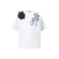White-(3D Embroidery)