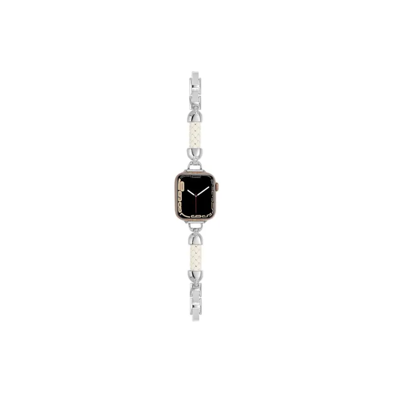 KVZUVUU Apple Compatibility Watch Band Cowhide Leather Material-4