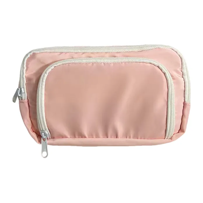QIFEITU Cute Milk Whipped Pencil Case Large Capacity Pen Pouches-2