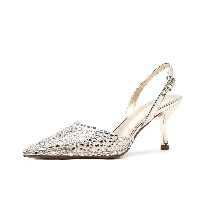 Varib Slim Heel High Heels 6cm Women's-5