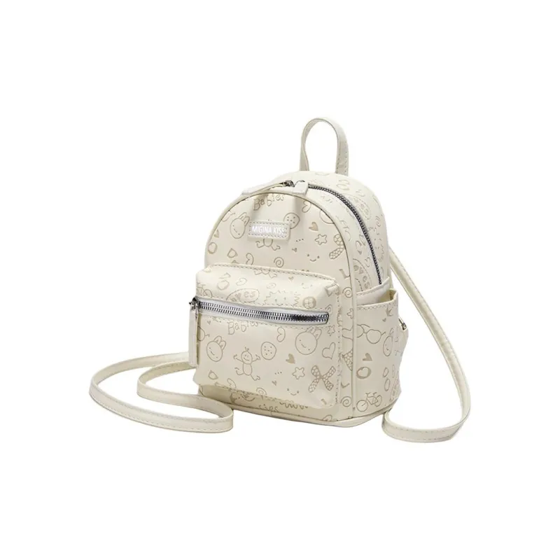 Pivsnu Synthetic Leather Backpack Women's Multicolor-1