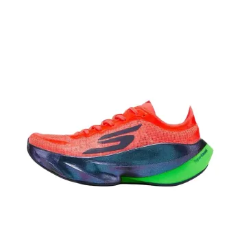 Skechers Aero Tempo Anti Slip Wear Resistant Low Top Casual Shoes Women's Red Purple Green