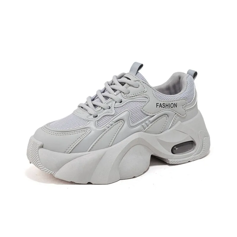 Gai Renpu Slip Resistant, Abrasion Resistant, Breathable Low Top Chunky Sneakers Women's-11
