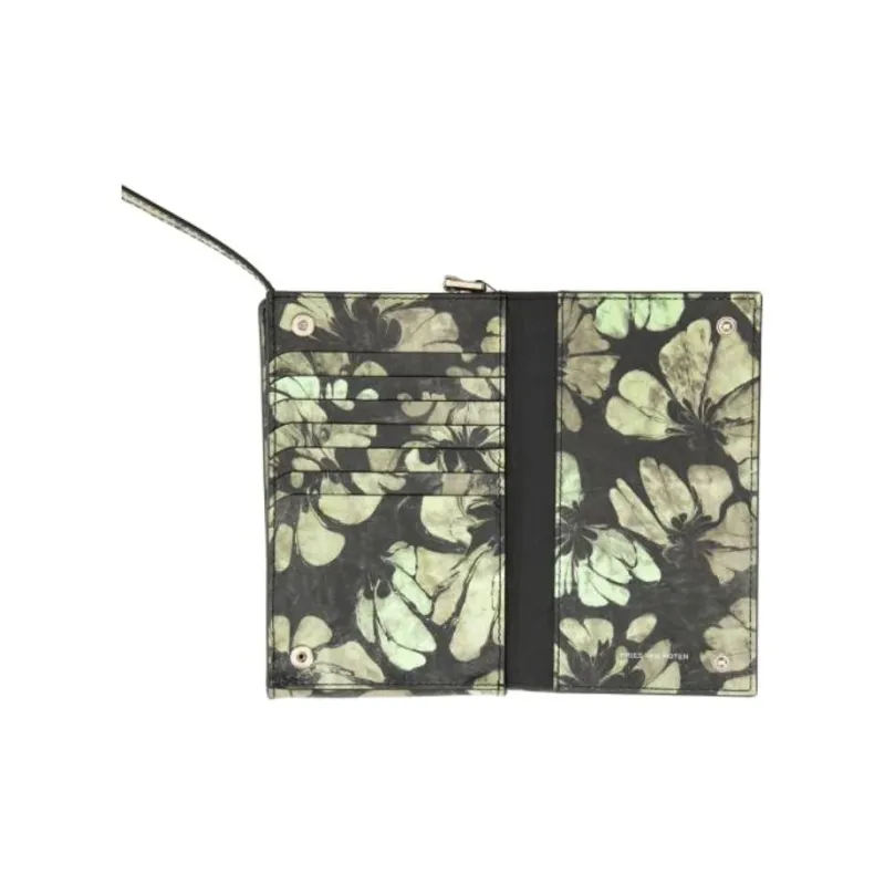 DRIES VAN NOTEN Leather Cell Phone Pouch, Crossbody Bag Women's Multicolor-3