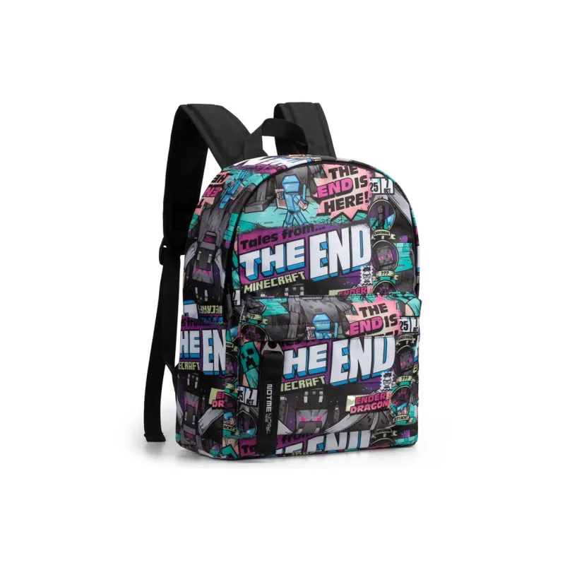 NOT ME Polyester Backpack Unisex Tech Black-2