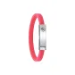 Silver-Tone Buckle Pink