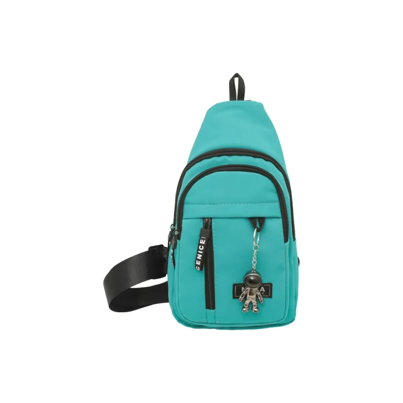 Paulinka Nylon Sling Bag Unisex Multicolor-17