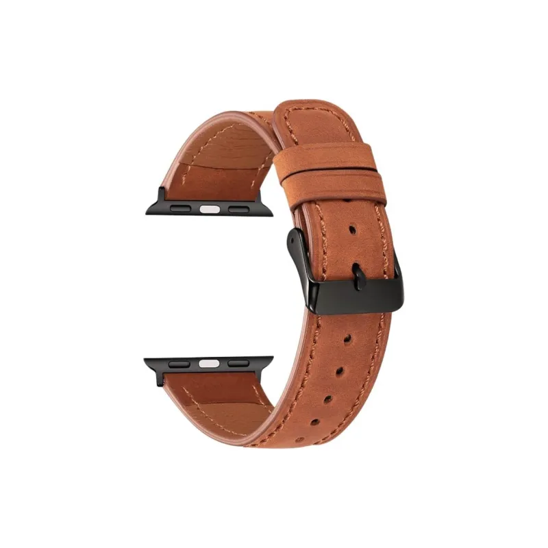 KVZUVUU Apple Compatibility Watch Band Leather-2