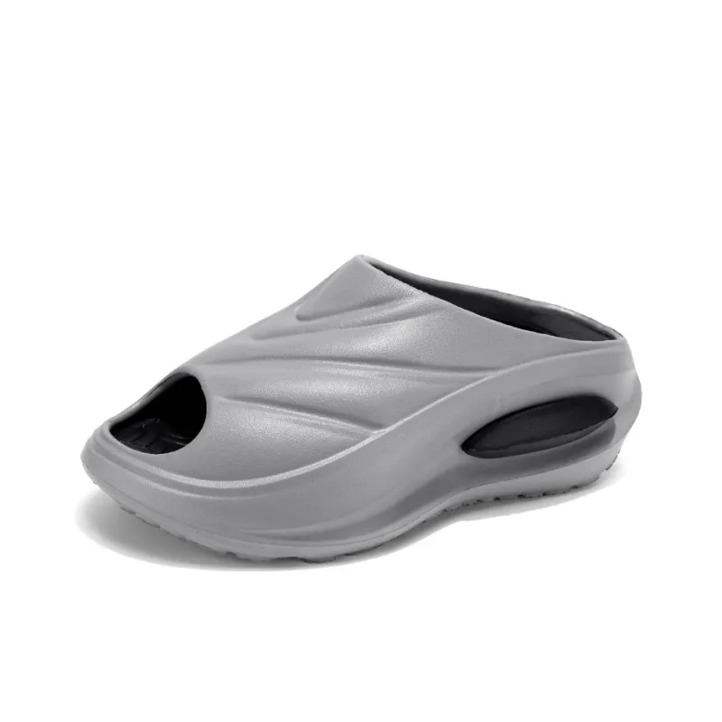 ROBINHOOD Quiet Slip Resistant Abrasion Resistant Quick Dry Cushioning Slide Slippers Unisex-11