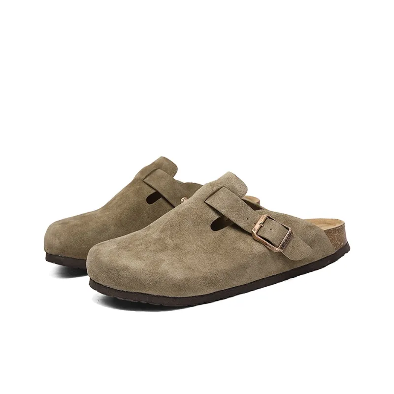 AMICNIEGD Slip Resistant Abrasion Resistant Closed Toe Slippers Unisex-3