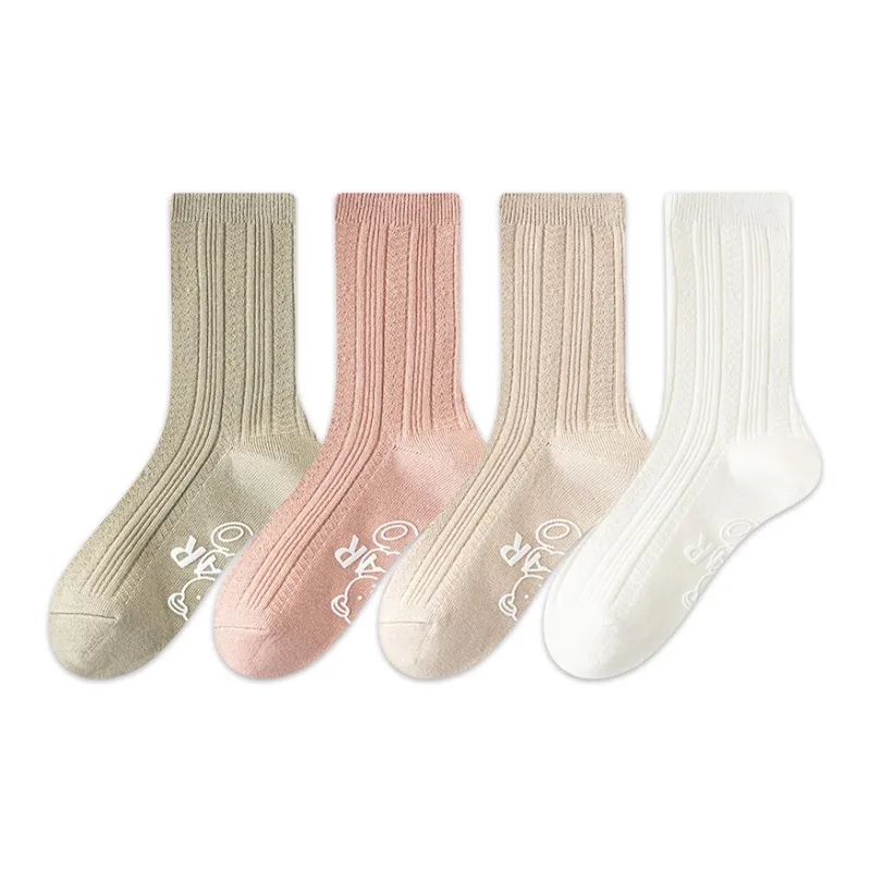 AUGUST Mid Calf Socks Women's 4 Pack-0