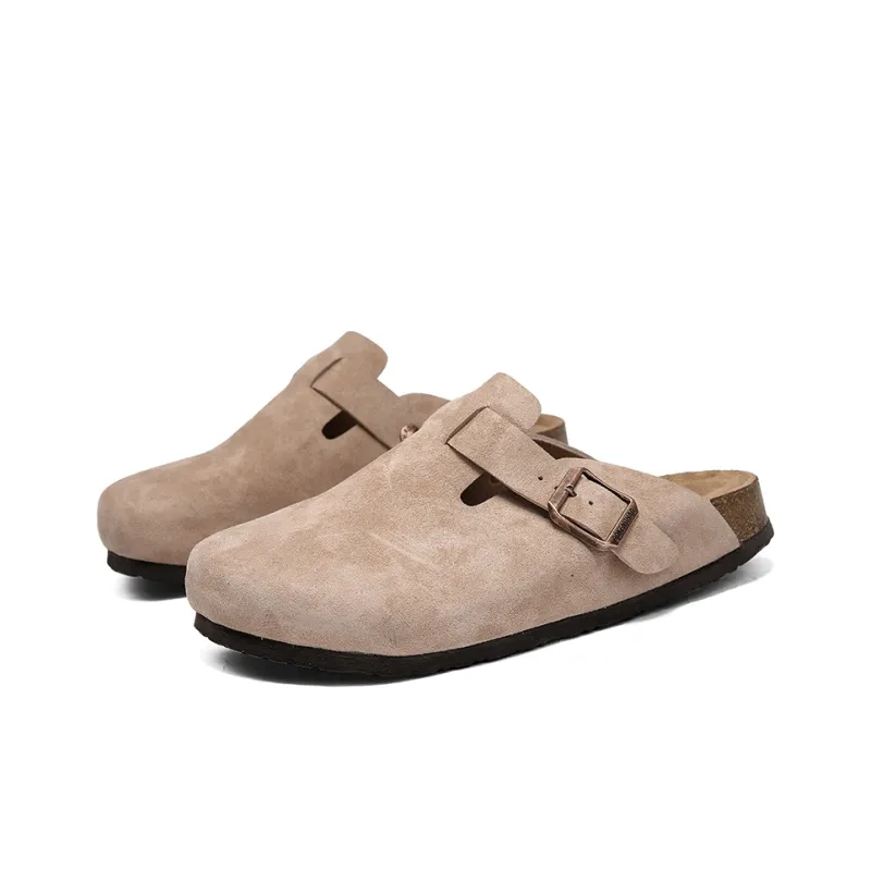AMICNIEGD Slip Resistant Abrasion Resistant Closed Toe Slippers Unisex-20