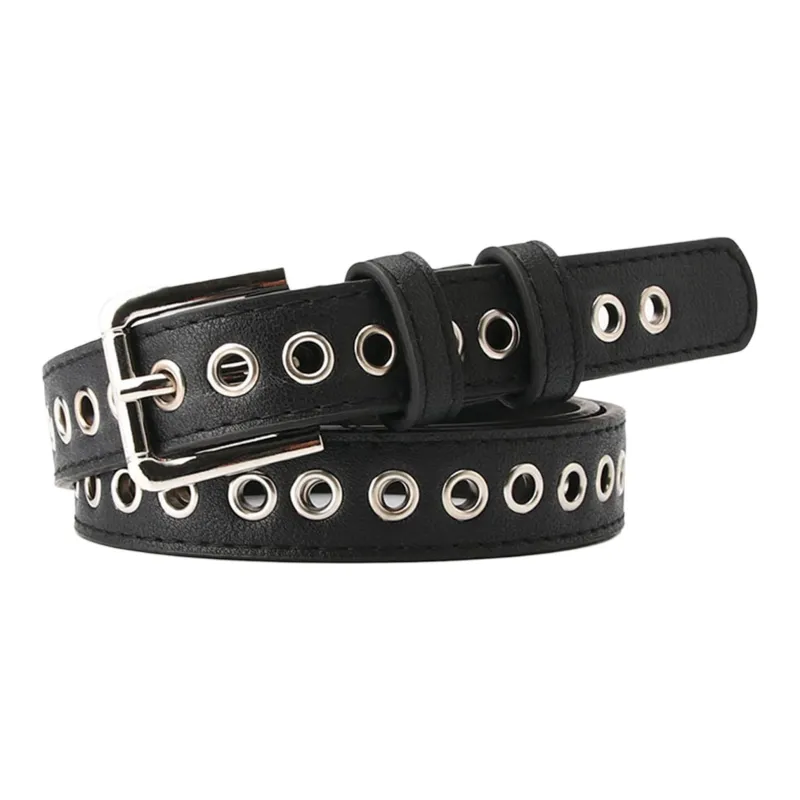 JEANSWEST PU Leather Belts Women's 2.3CM-4