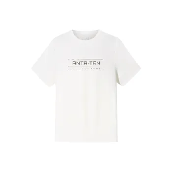 Anta Variety Training Collection T Shirt Men's Papyrus White