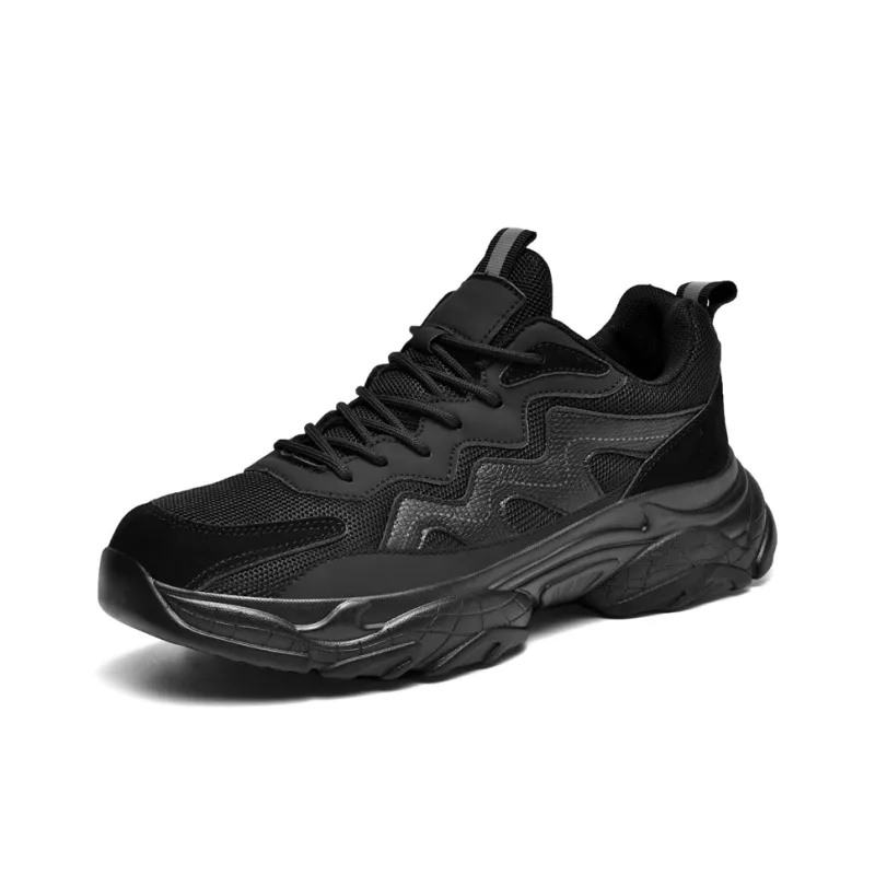 Colorful Creations Slip Resistant, Abrasion Resistant, Breathable Low Top Chunky Sneakers Men's-6