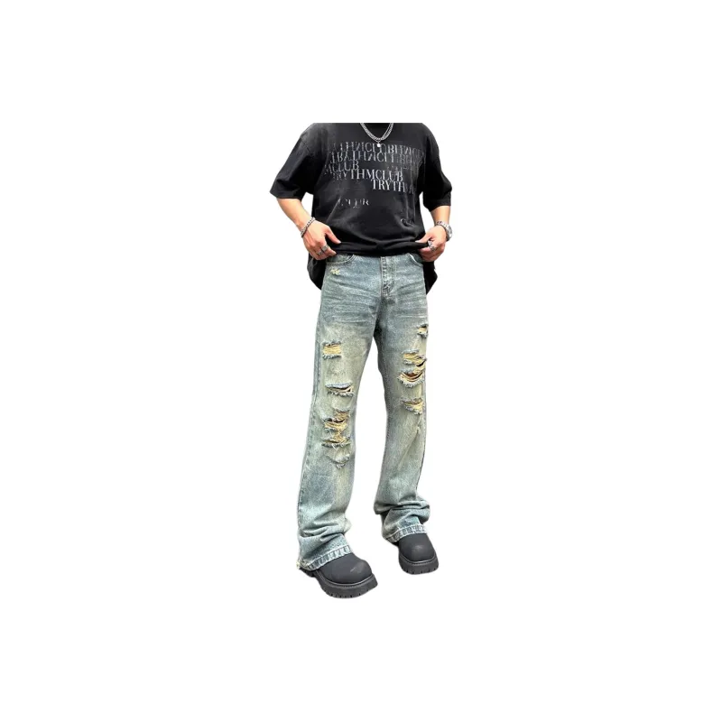 CORNILOT Jeans Unisex Vintage Blue-0